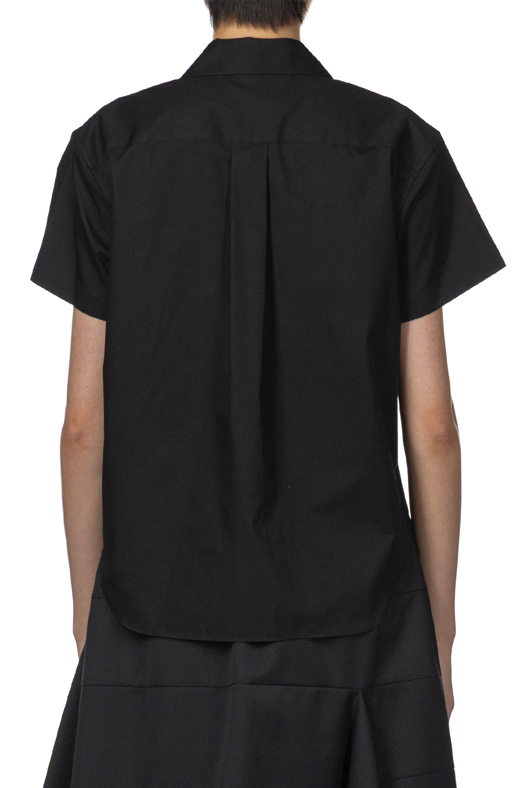 Comme Des Garcons TAO - Cotton Broad SS Blouse - Black